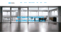 Desktop Screenshot of bdcmaaccountants.com